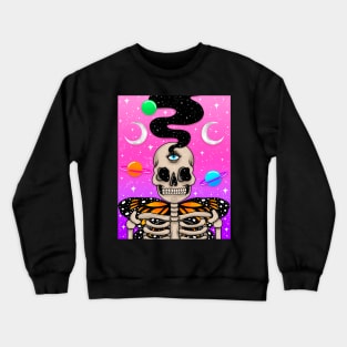 Skull fairy Crewneck Sweatshirt